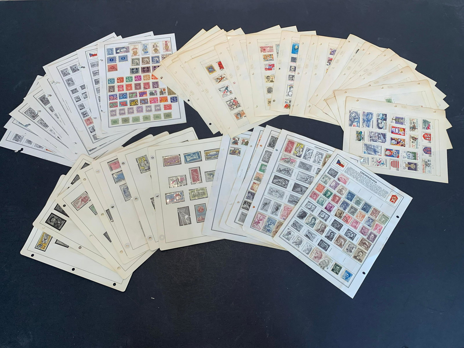 Czechoslovakia Stamp Collection M/U (1 of 10)