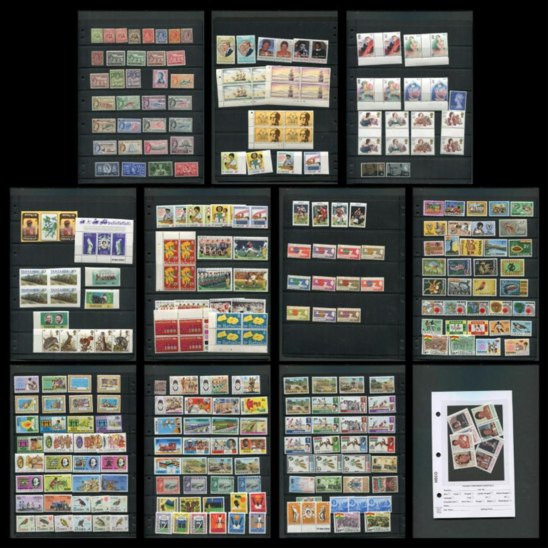 British Commonwealth A-Z Accumulation Mint (1 of 10)