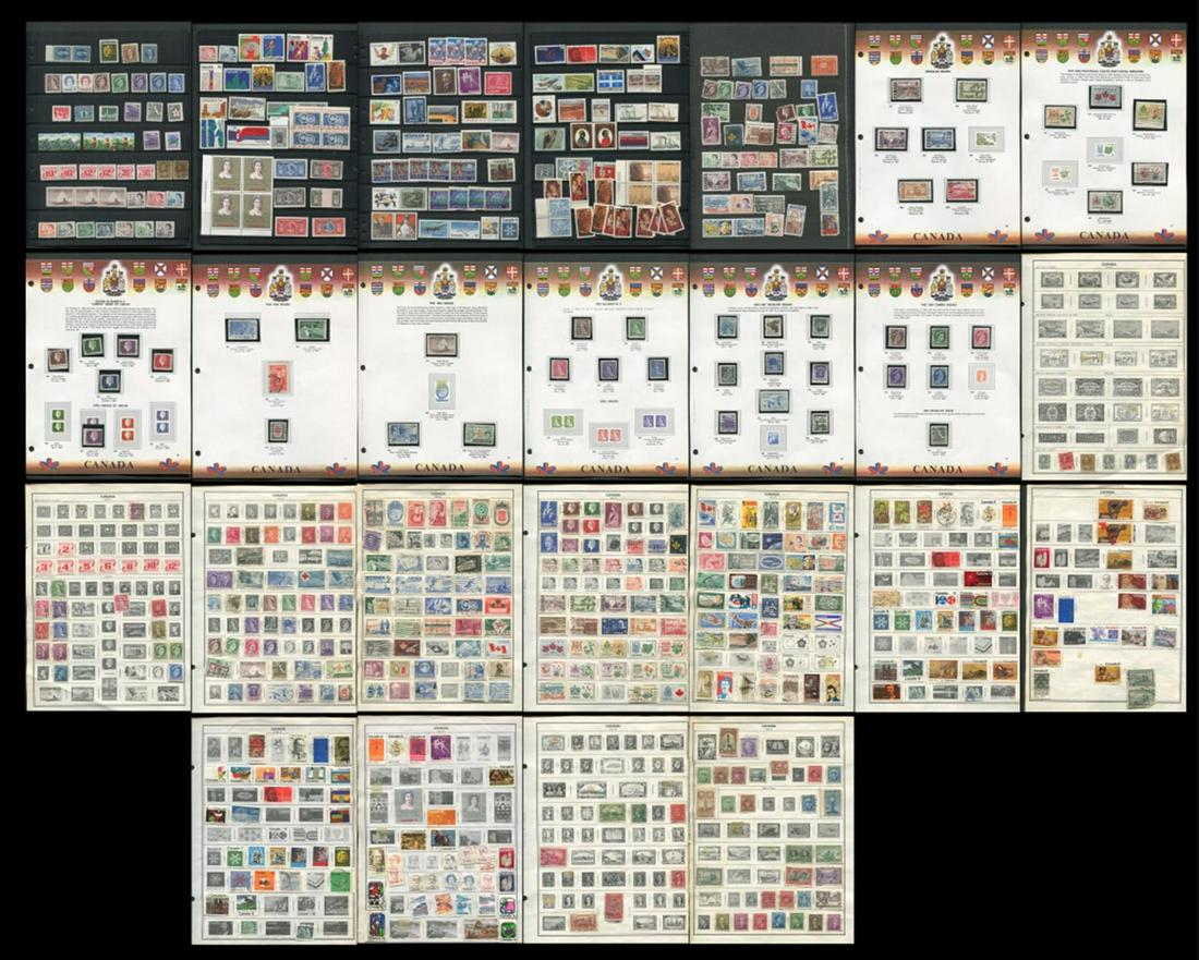 Canada Stamp Collection 1915- M/U (1 of 8)