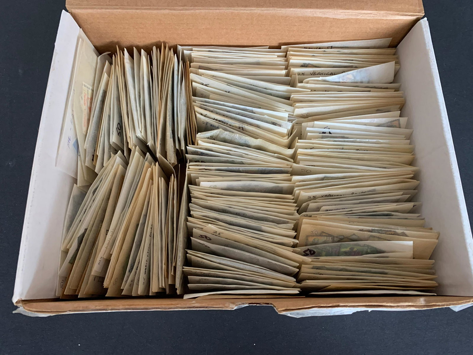 Canada Topicals Insects 2007-2014: A topical Canada collection containing stamps on insects from 2007 to 1014. This is a large used collection in small packets, containing singles, pairs and blocks. Much duplication, and appears f-vf t