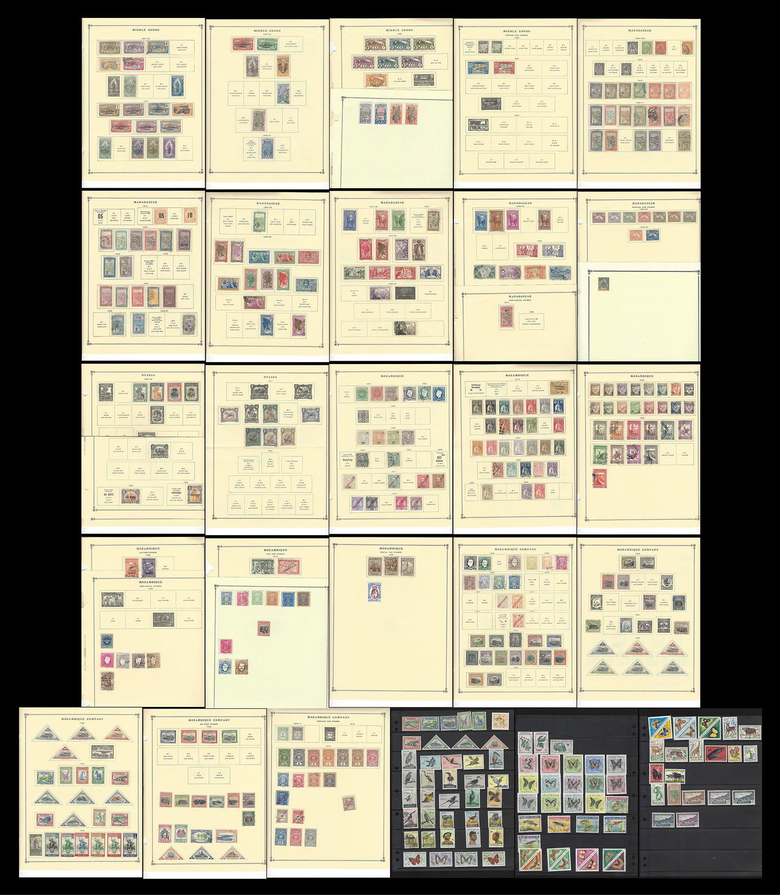 Africa Nations Stamp Collection 1877-1939 (1 of 10)