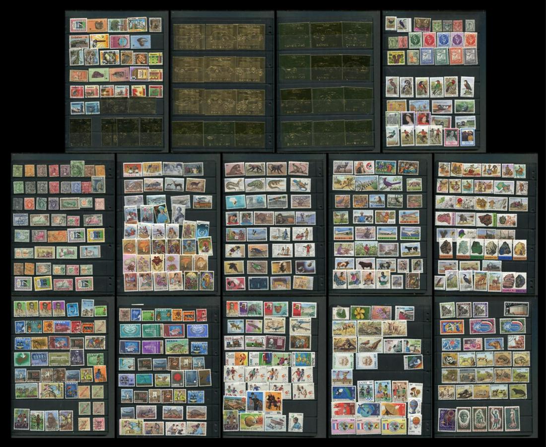 Africa Nations Stamp Collection 1980s to 1990s (1 of 10)