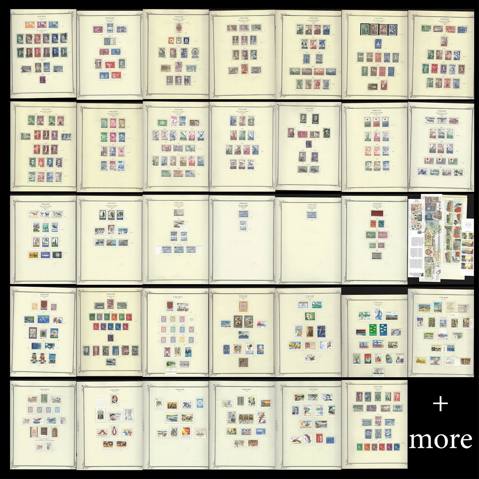 Finland Stamp Collection 1922-1991 M/U (1 of 10)