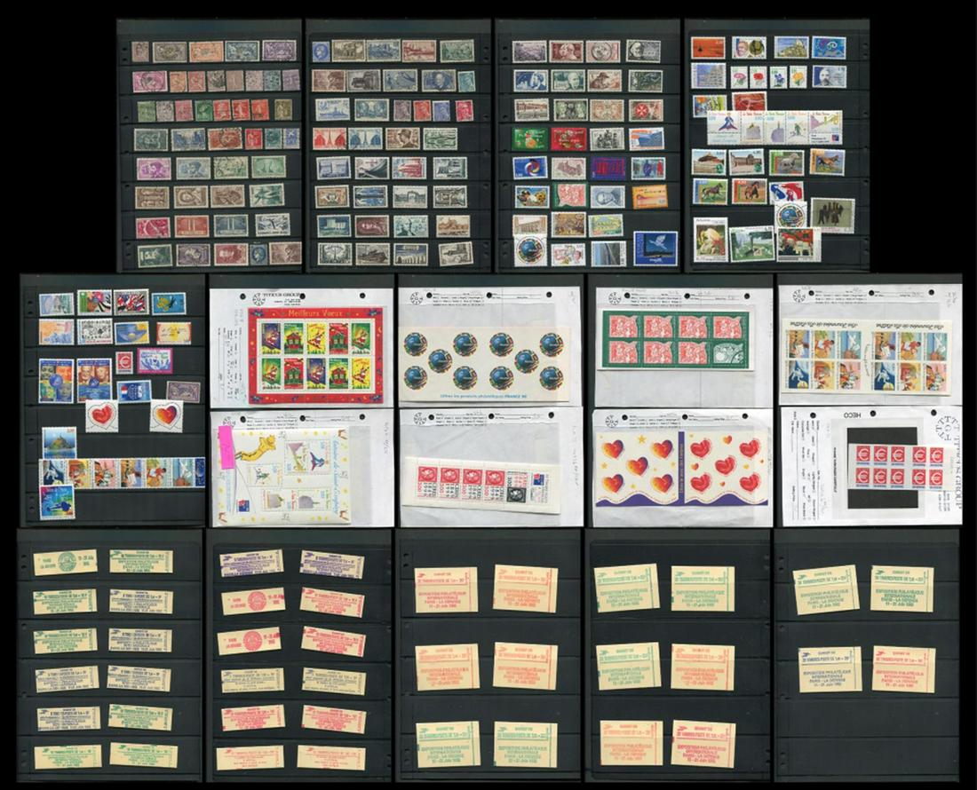 France Stamp Collection 1900- 1990s Mint (1 of 9)