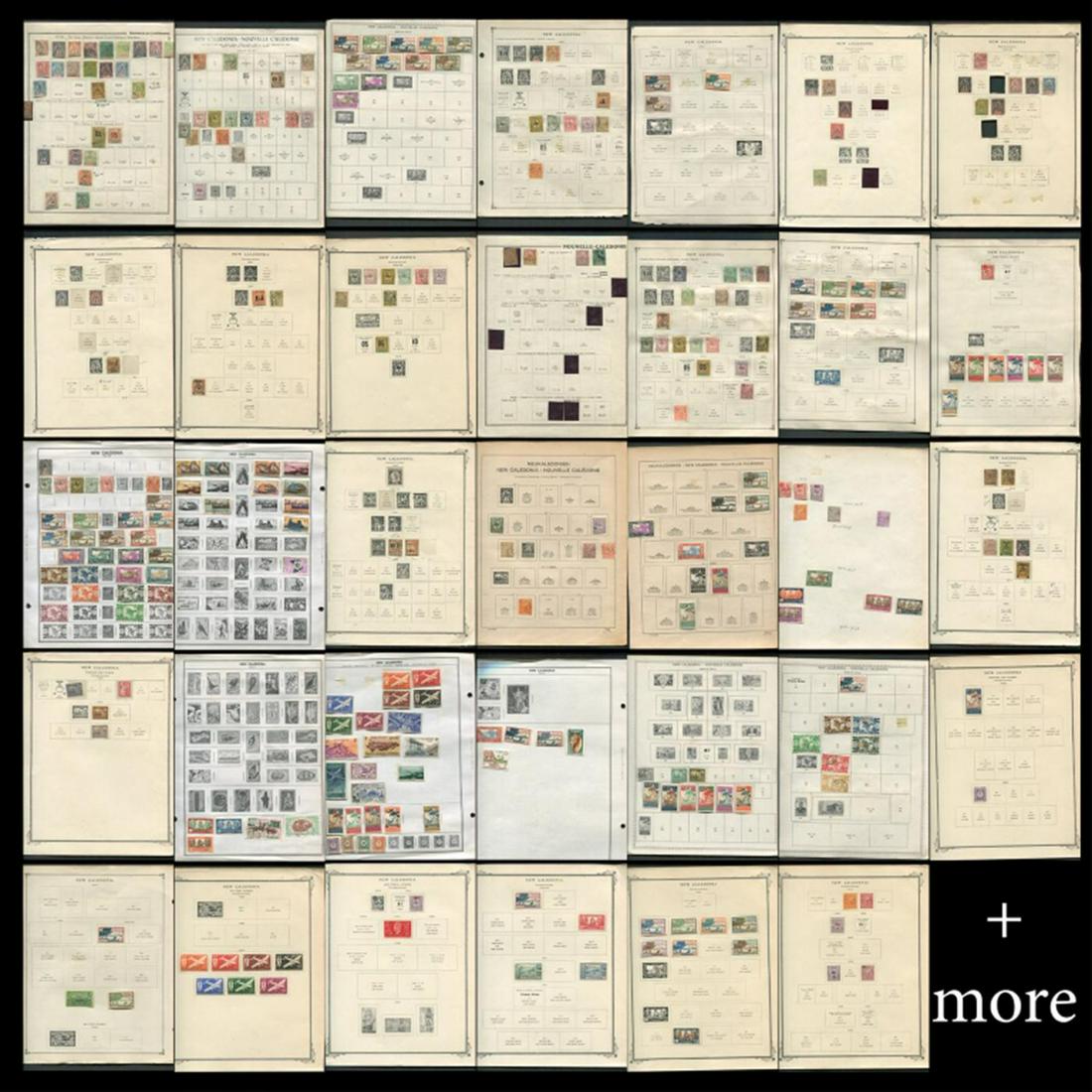 New Caledonia Stamp Collection 1892-1928 (1 of 10)