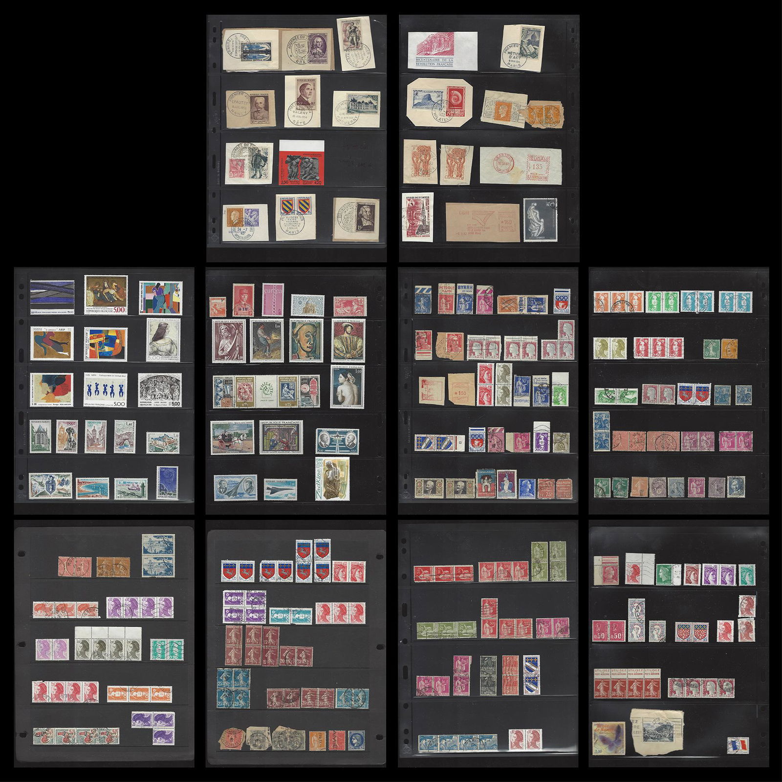 France & Colonies Stamp Collection 1849- (1 of 9)