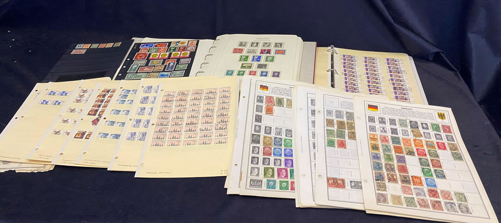 Germany 1951-1975, #670/#1188, a mint and used collection (1 of 4)