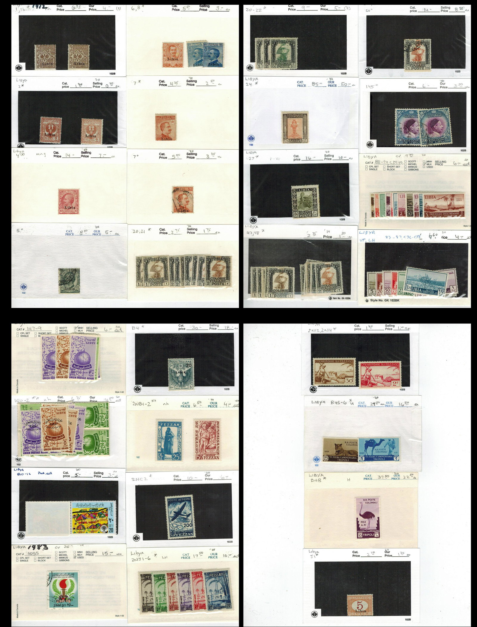 Libya 1912-1983 #1/#1055 Mint , MNH , Used. (1 of 5)