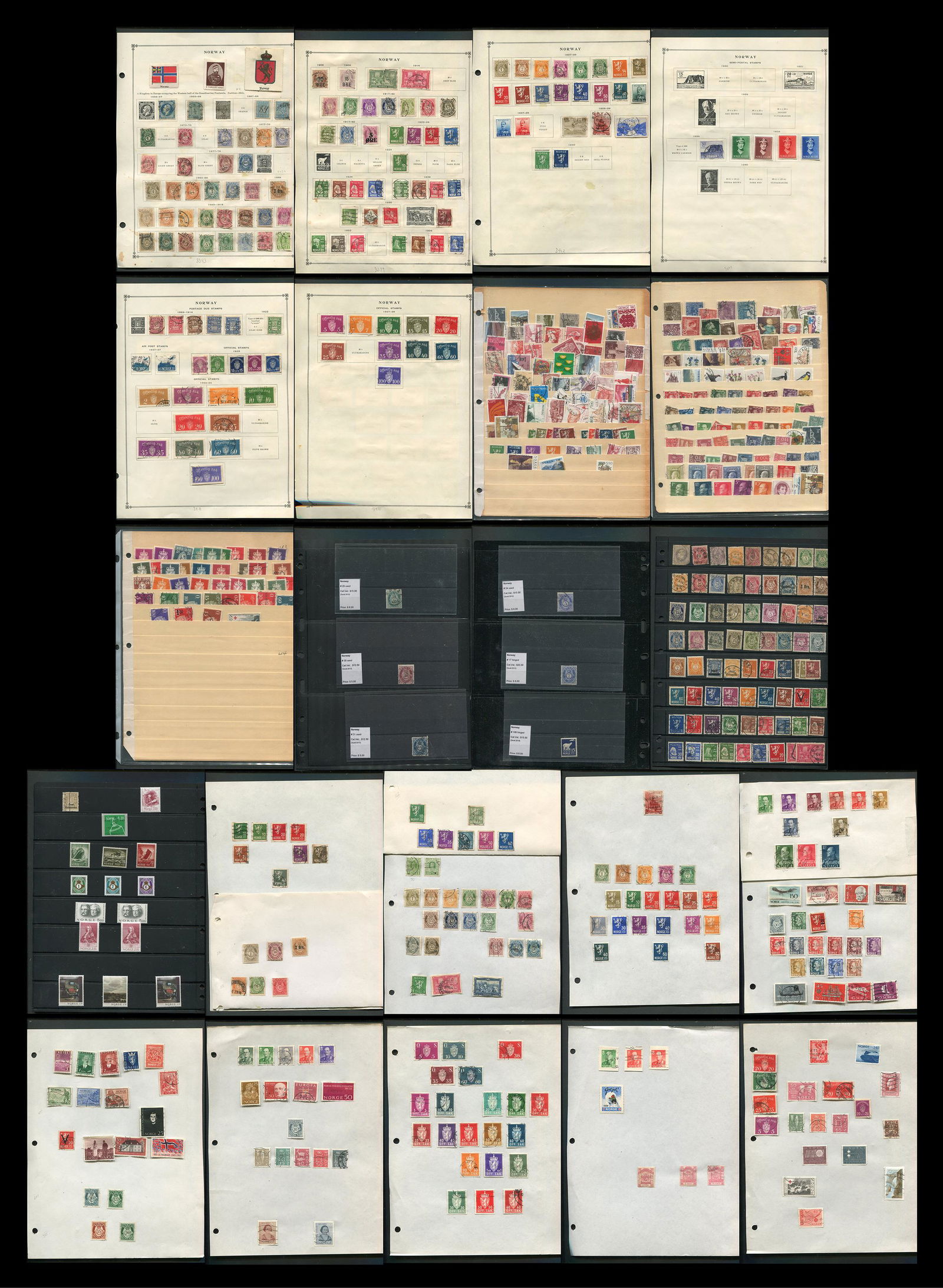 Norway 1856-1981 #4/#773 Mint/Used (1 of 7)