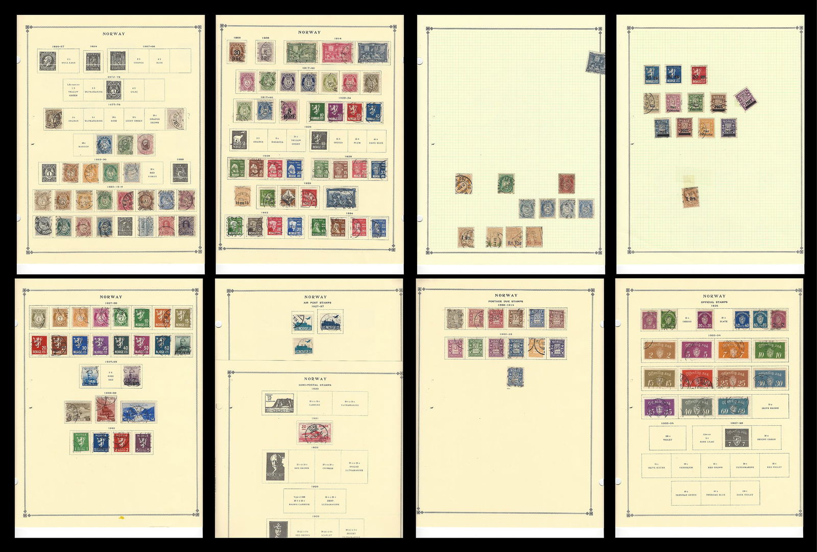 Norway 1877-1934 #22/#161 Used (1 of 9)