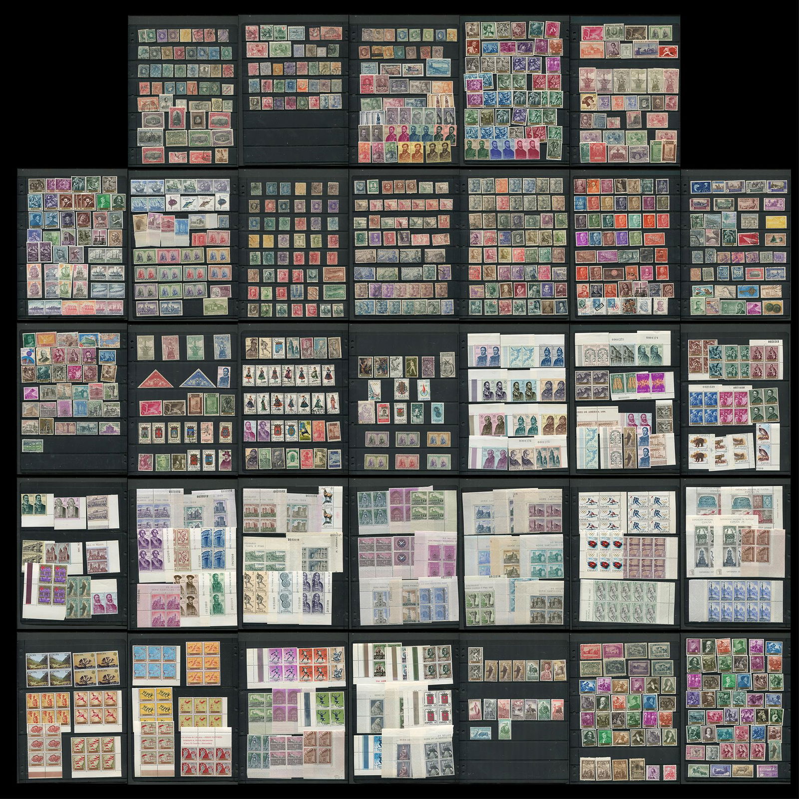 Spain 1854-1970's Accumulation Mint/Used (1 of 9)