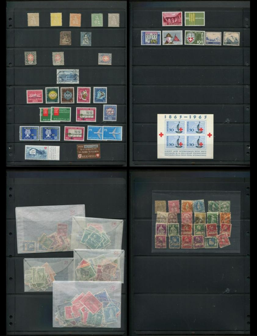 Switzerland Stamp Collection 1862- 1963 (1 of 5)