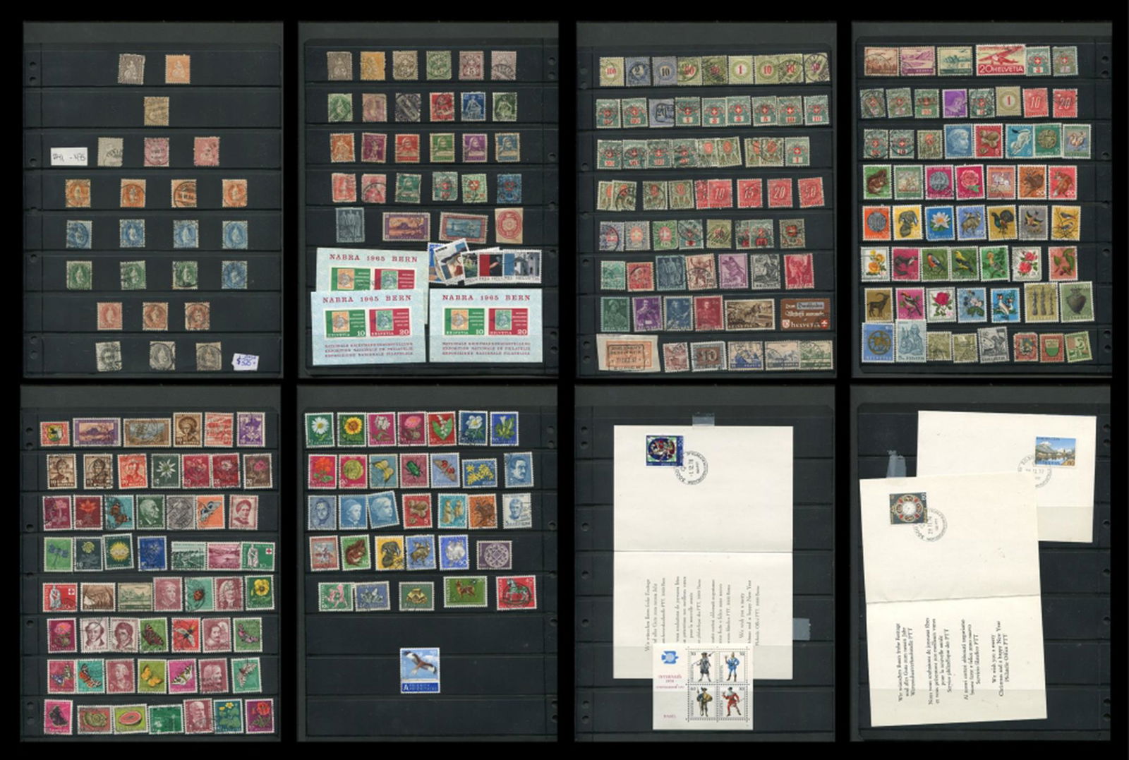 Switzerland Stamp Collection 1862-1970s (1 of 9)