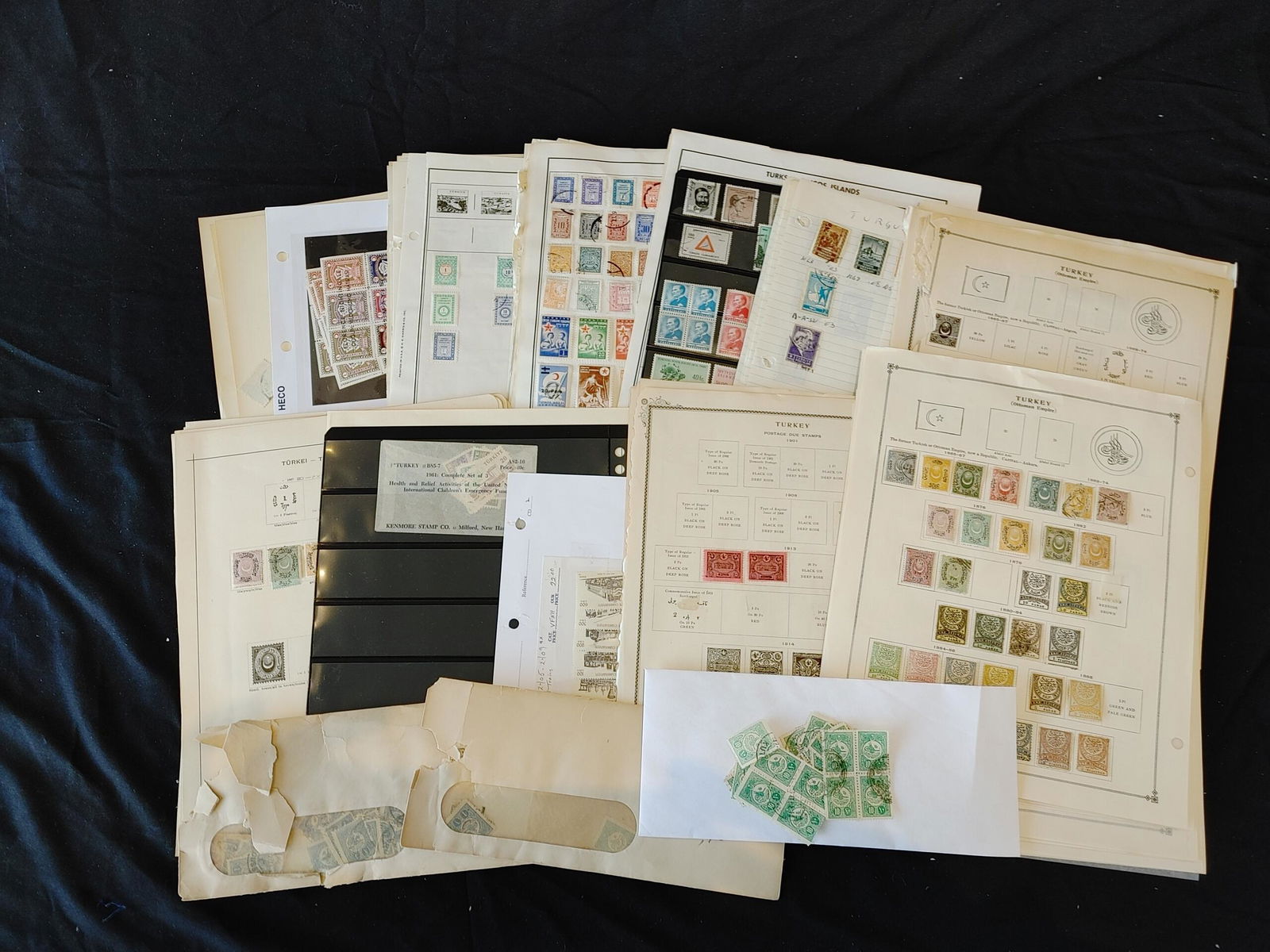 Turkey 1865-1977, #9 / #1921 a mainly used collection, with some mint, includes some Turkey in Asia, (1 of 1)