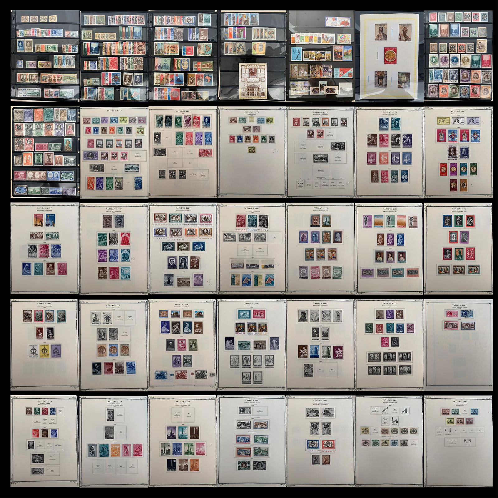 Vatican City Stamp Collection 1929-1966 (1 of 8)