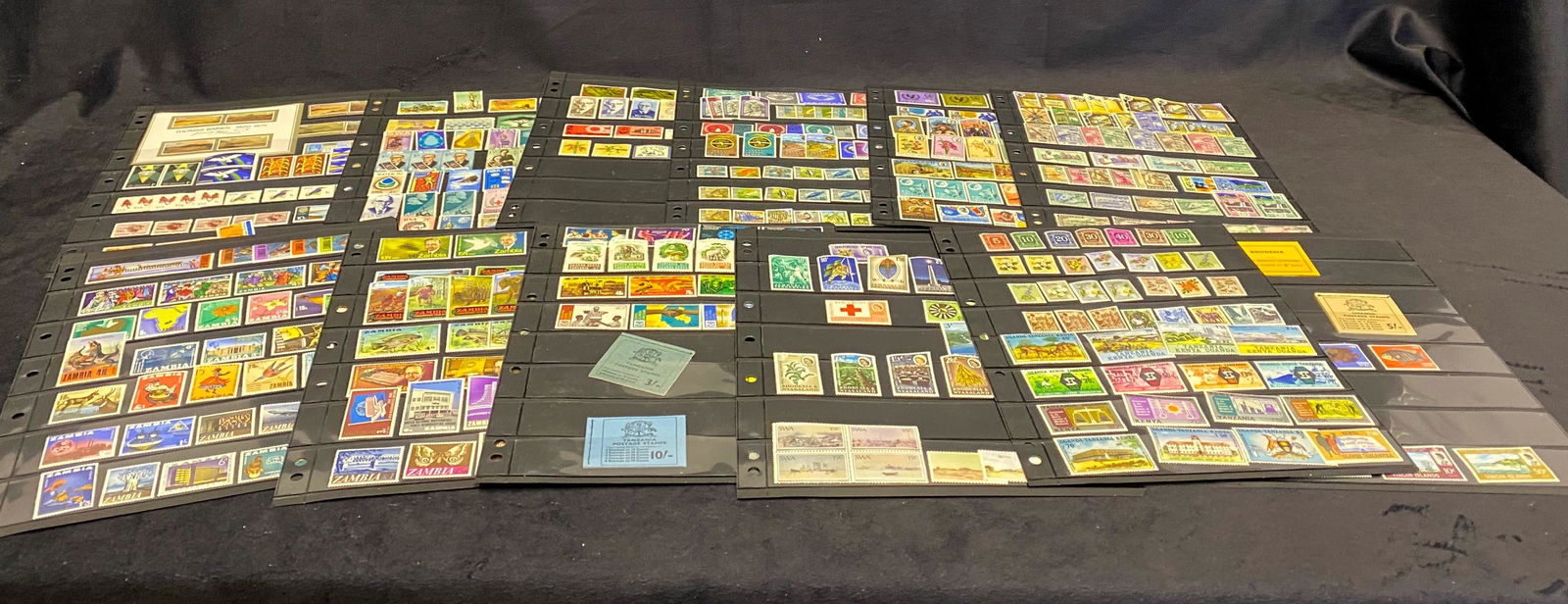 British Africa 1963 - 1975, includes South Africa, Tanzania, Swazland, Uganda, Zanzibar, Zambia, (1 of 6)