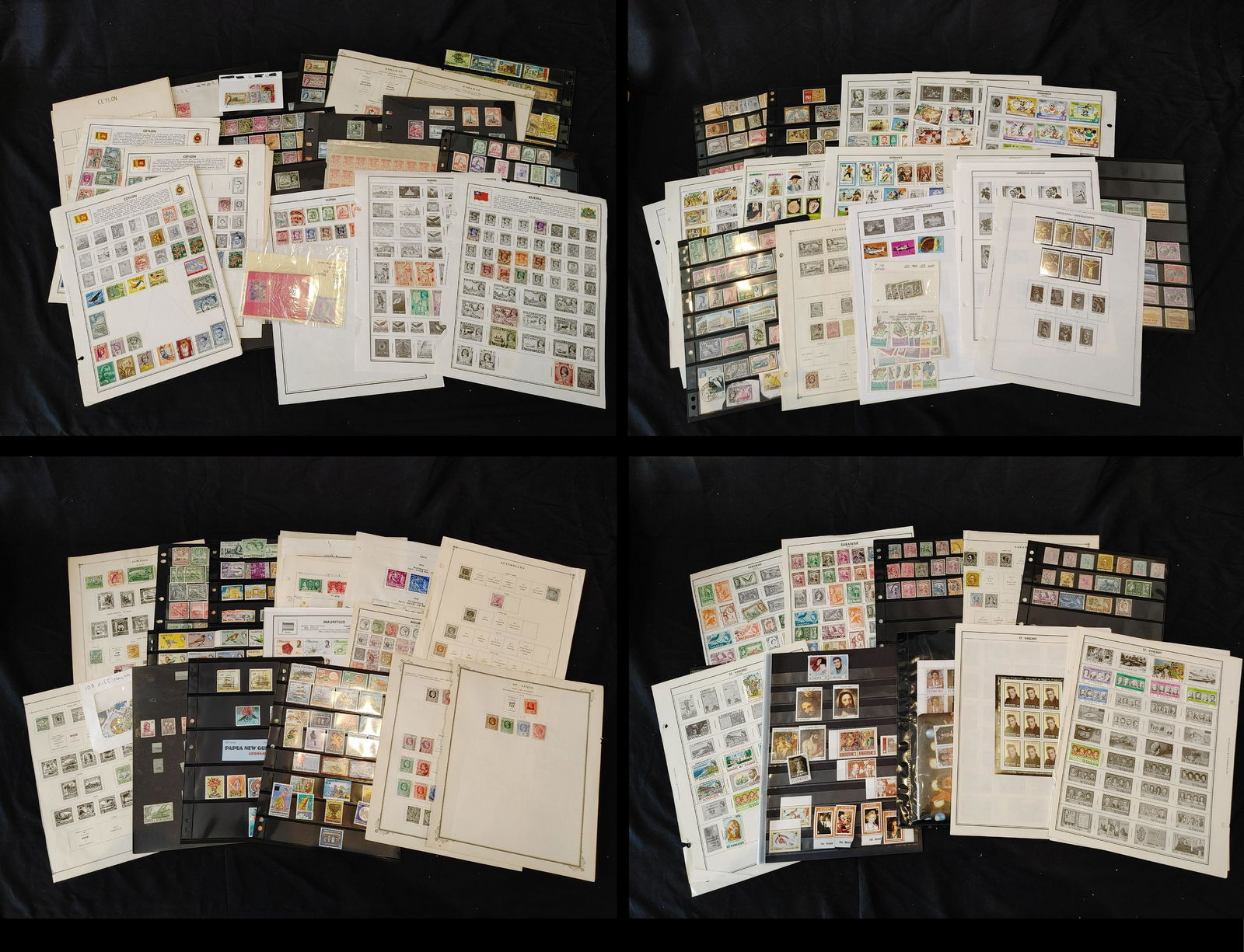 A mint and used A-Z group of British Commonwealth Countries, Victoria to Elizabeth (1 of 5)