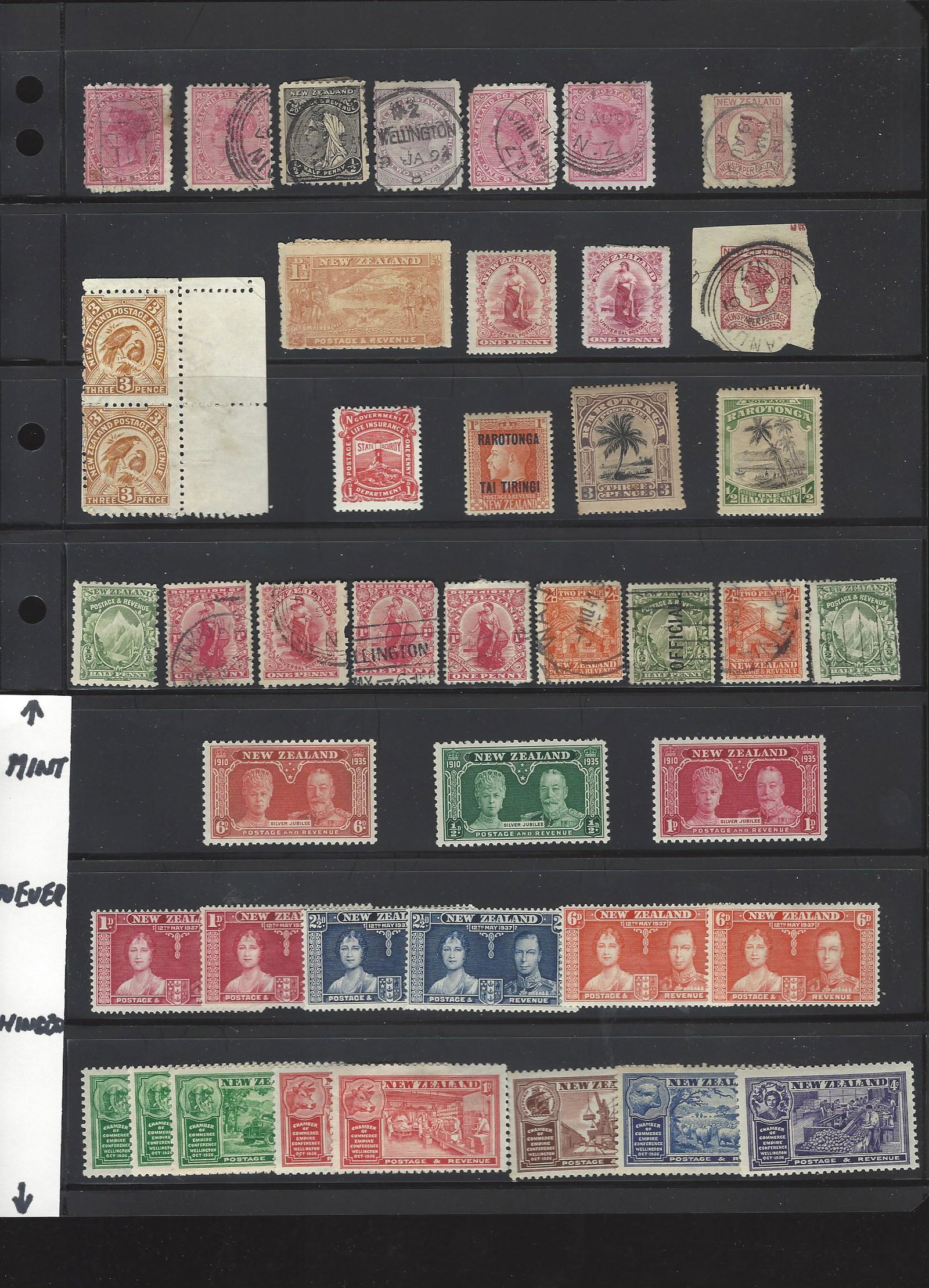 New Zealand Accumulation Mint and Used (1 of 1)