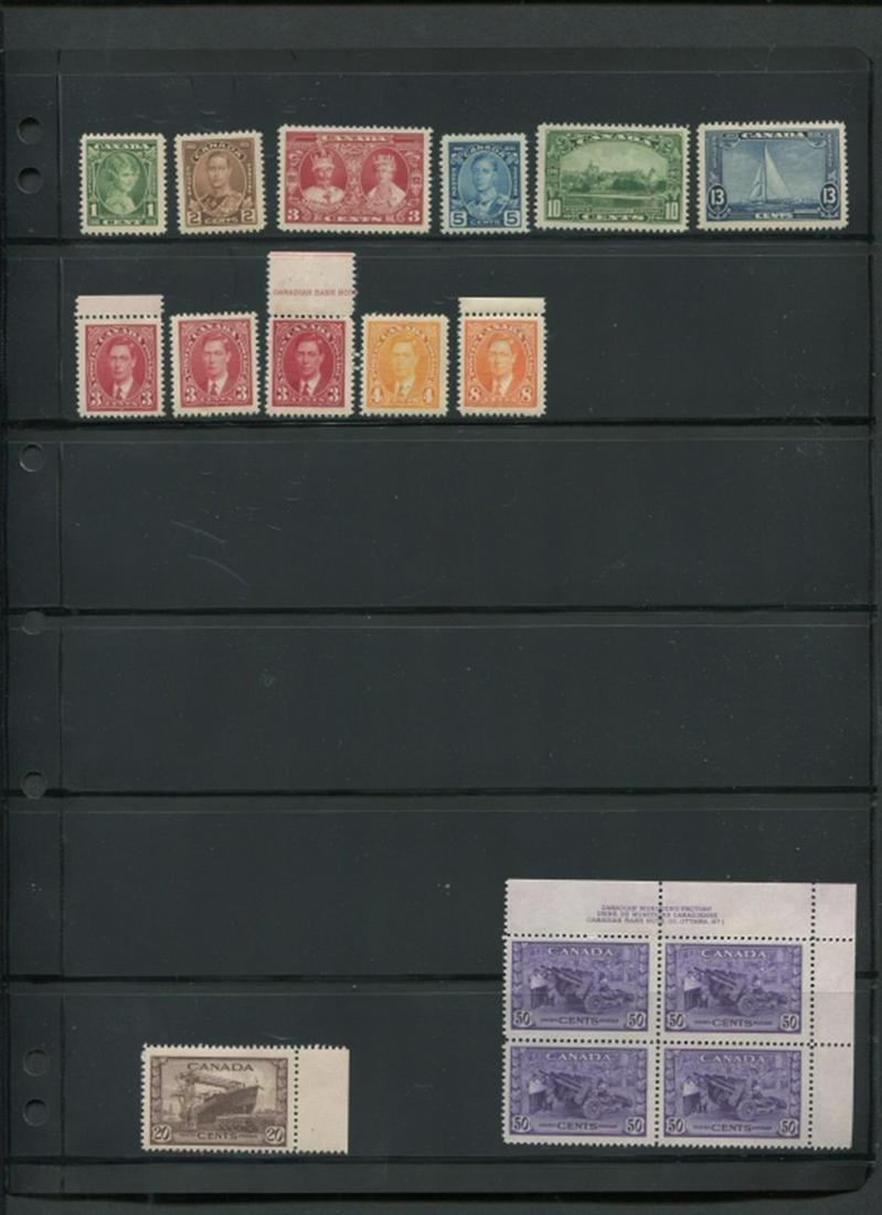 Canada 1934-1942 #211/#261 VF MN (1 of 1)