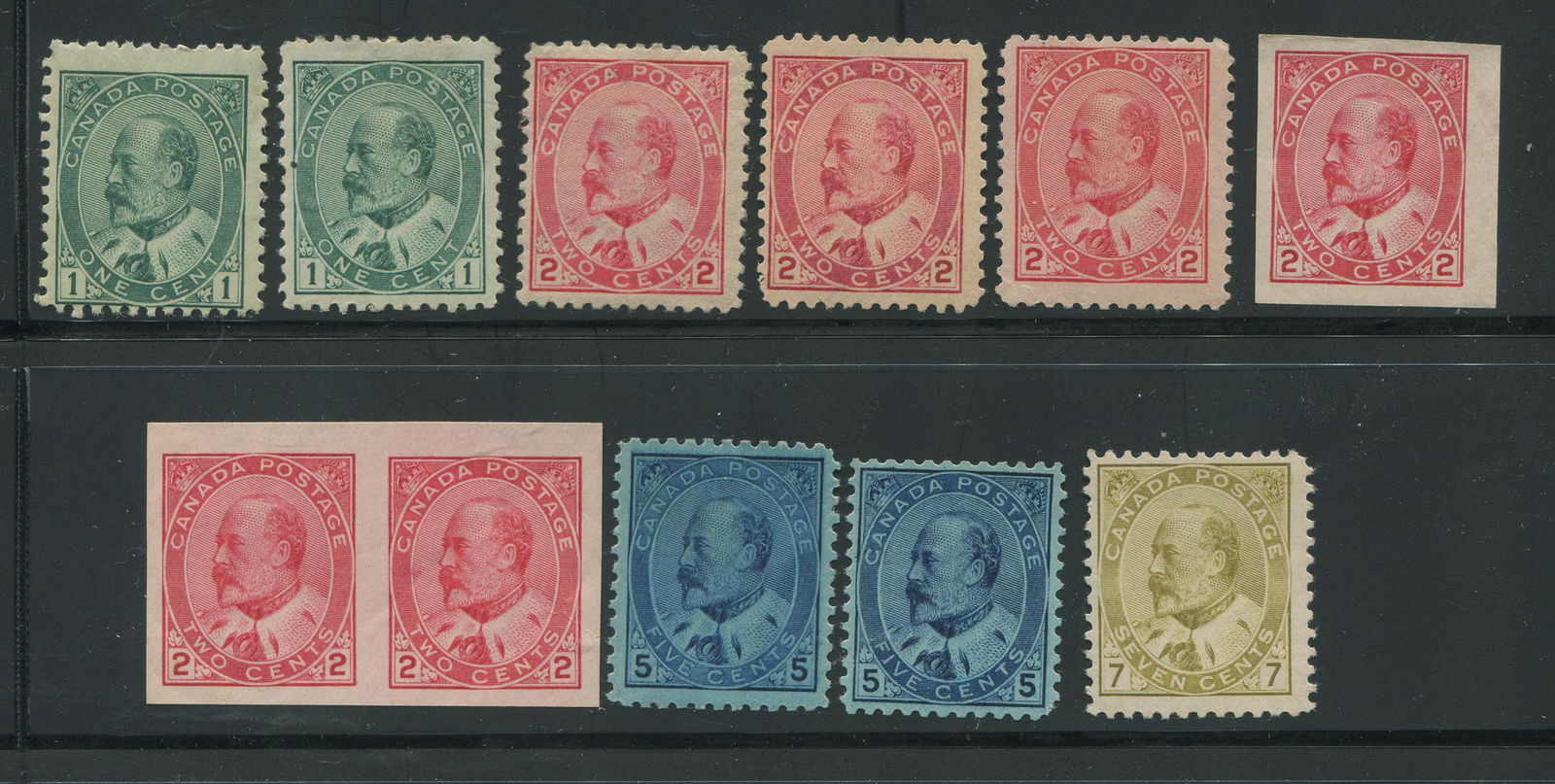 Canada 1903 #89-#92 F/VF MLH (1 of 2)