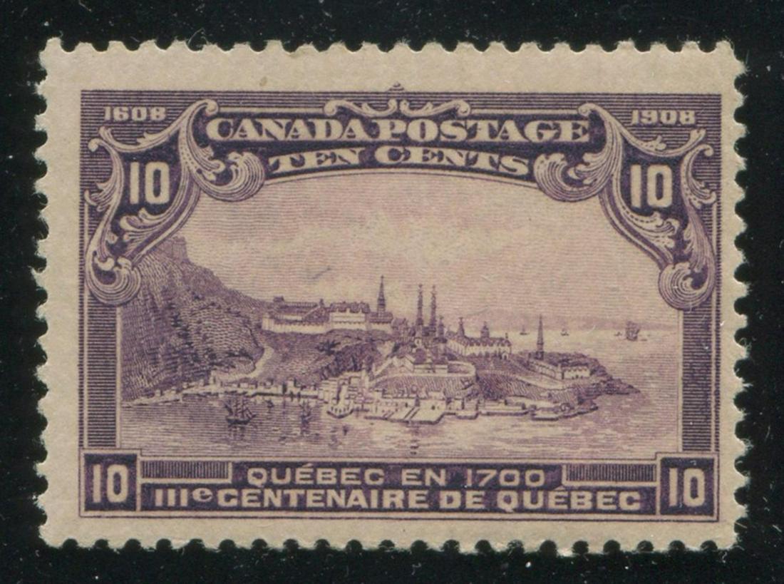 Canada 1908 #101 10c Violet F-VF MNH (1 of 2)