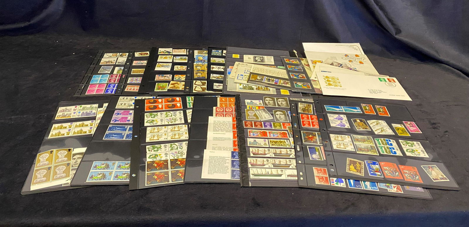 Great Britain 1961-1985, mostly MNH, + Face Value of over 86 pounds (1 of 3)