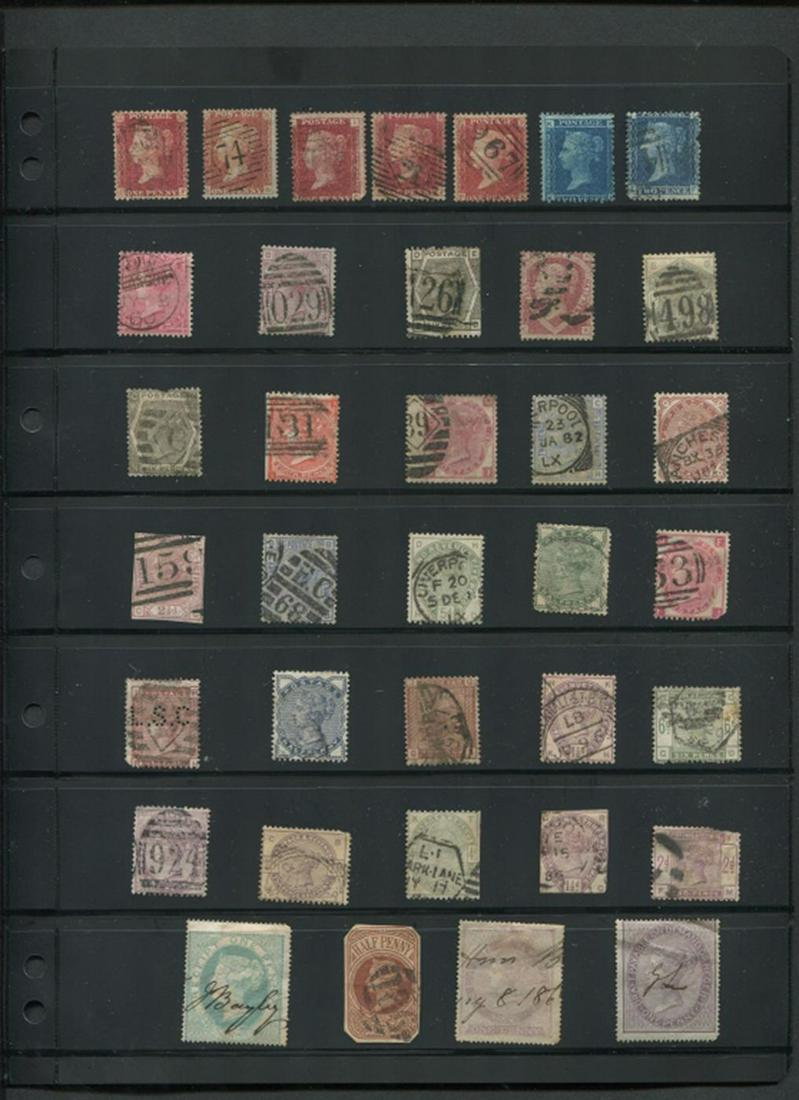 Great Britain Stamp Collection 1855-1884 (1 of 1)