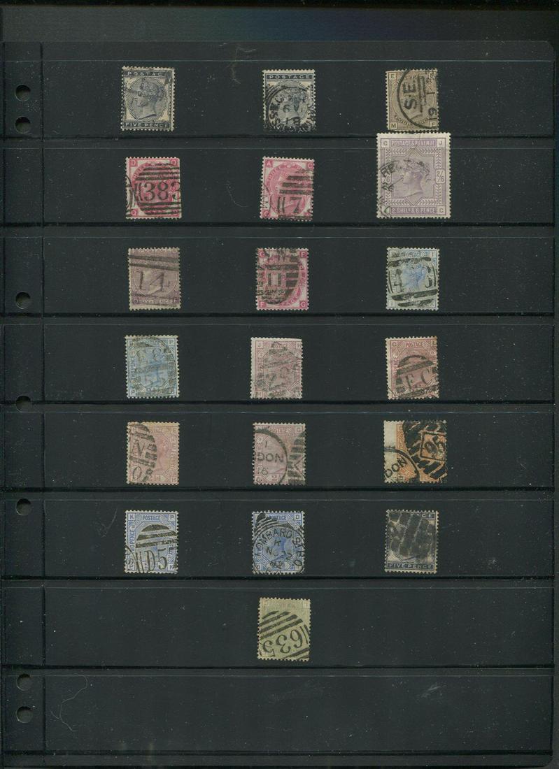 Great Britain Stamp Collection 1876-1881 (1 of 1)