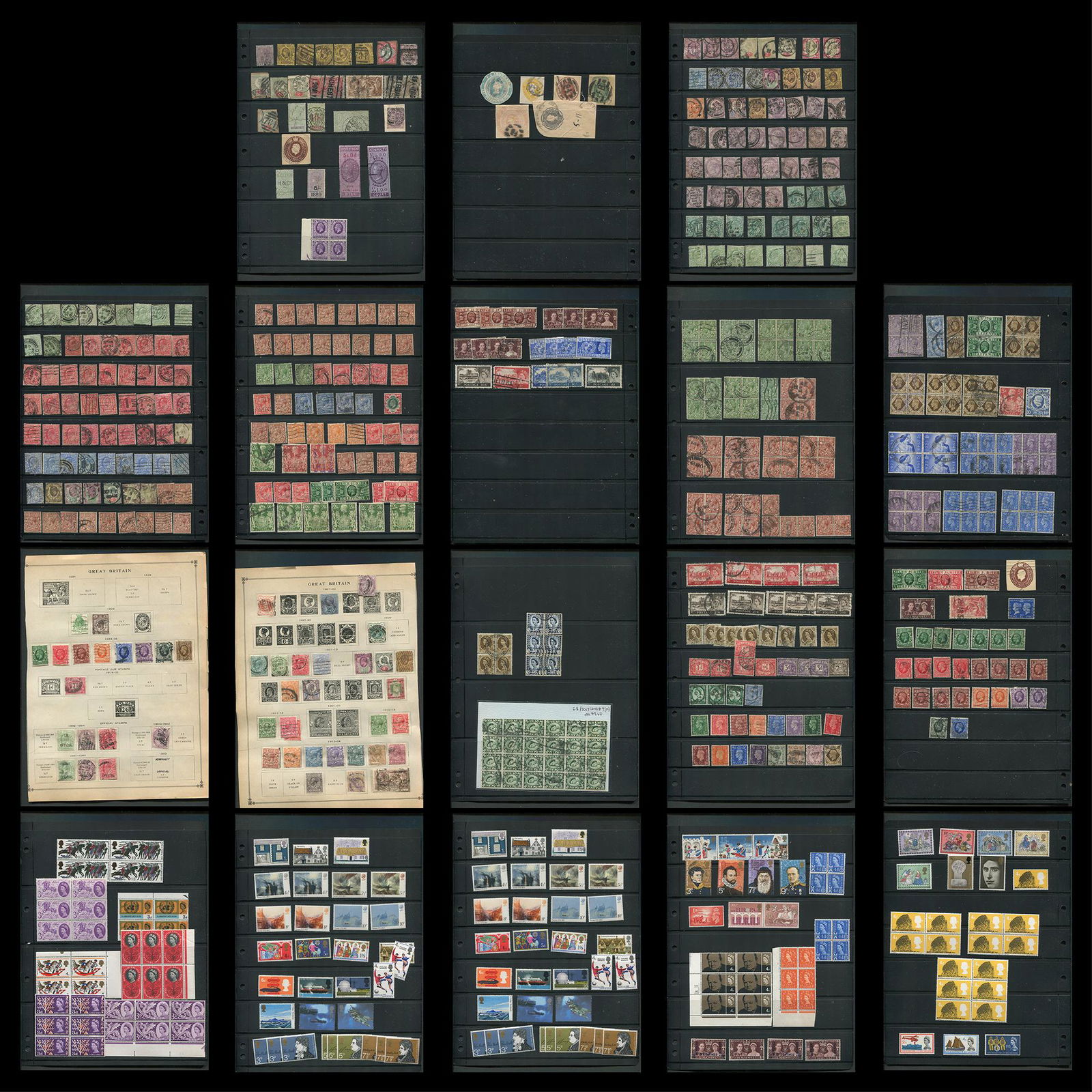 Great Britain Stamp Collection (1 of 10)