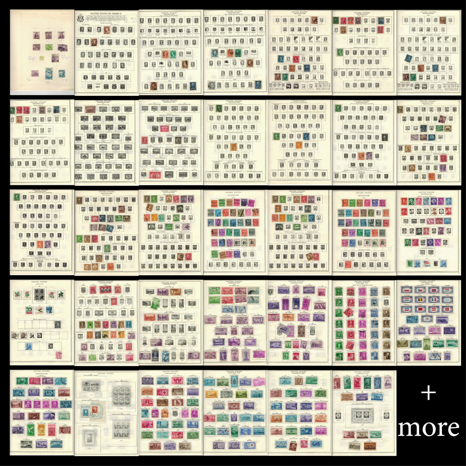 USA 1857- #26a- 1940's Used (1 of 10)