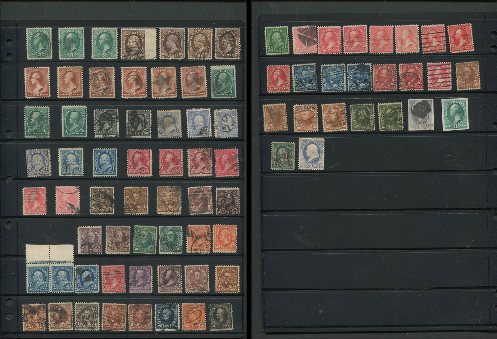 USA 1881-1898 #206/#284 U/M VG/VF (1 of 3)