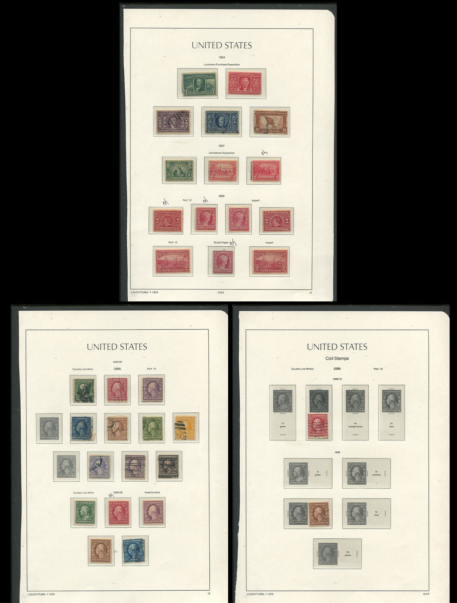 USA 1904-1909 #323/#373 Mint/MNH/Used (1 of 4)