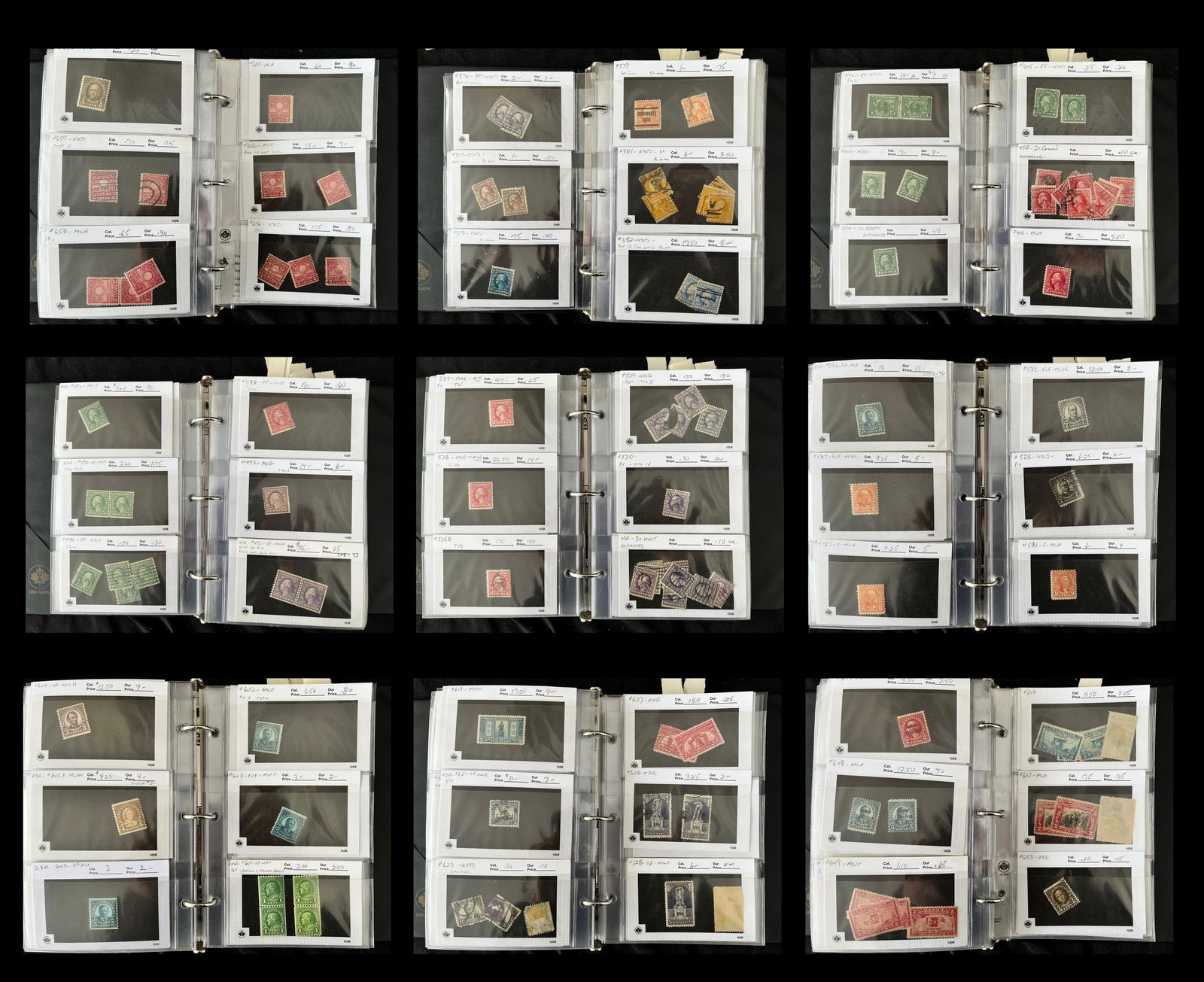 USA 1909-1930 #367/#689 Mint/Used (1 of 9)