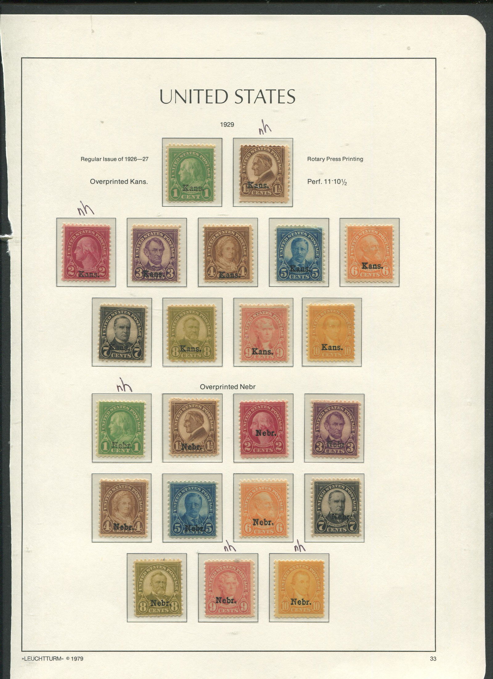 USA 1929 #658-#679 Mint/MNH (1 of 1)