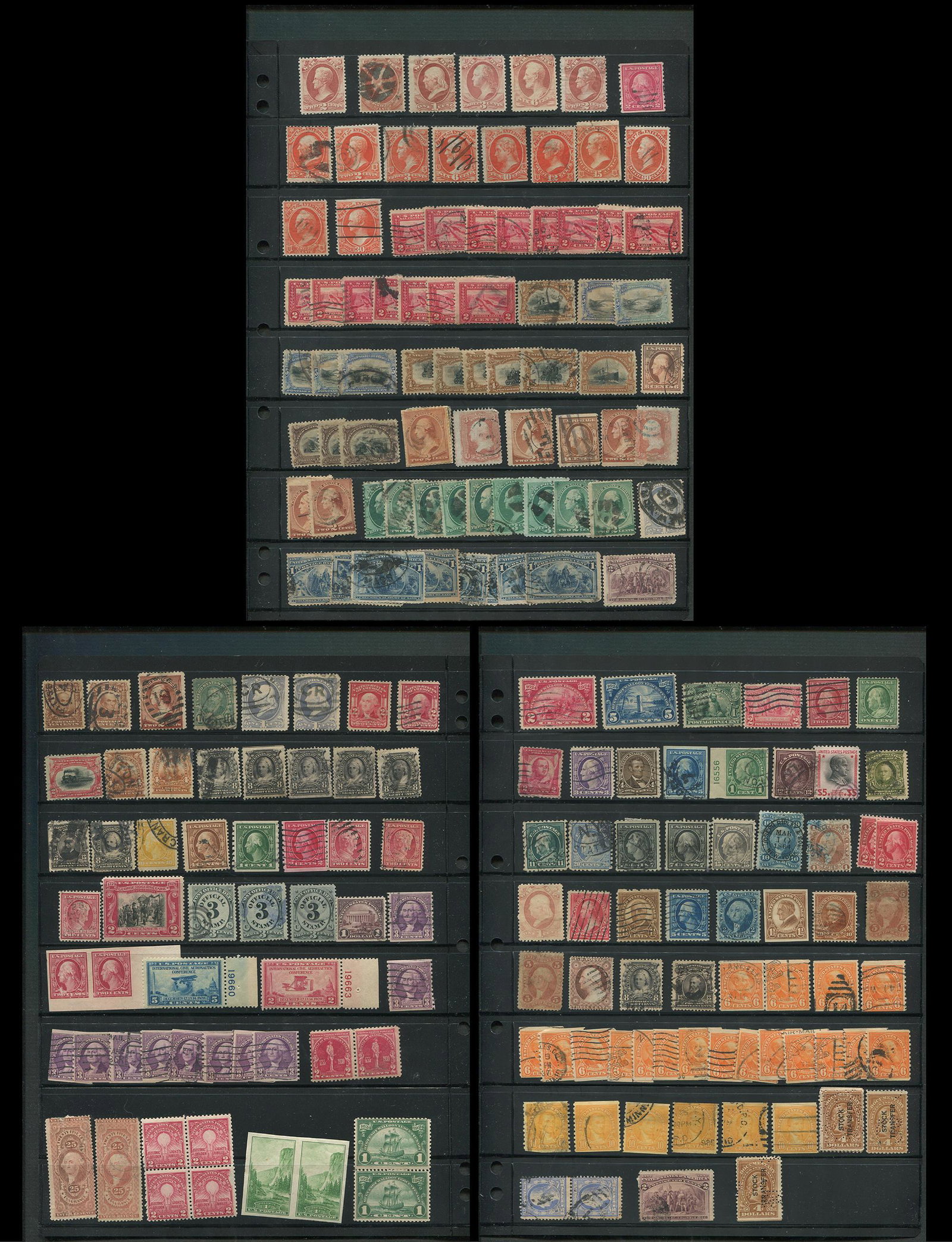 USA Stamp Accumulation 1861-1935 #65/#756 M/U (1 of 4)