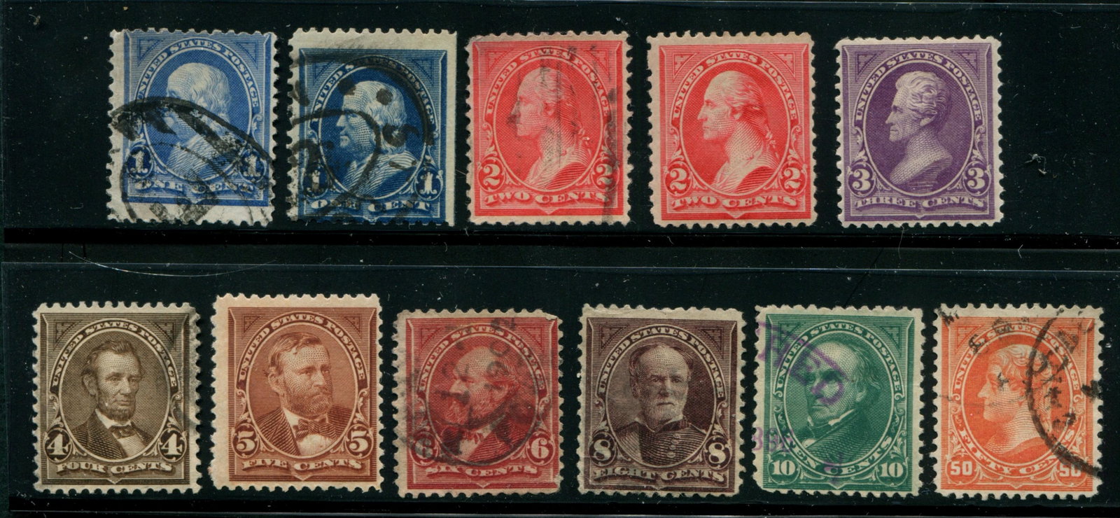 USA 1894 #246/#260 M/U VG/F (1 of 1)
