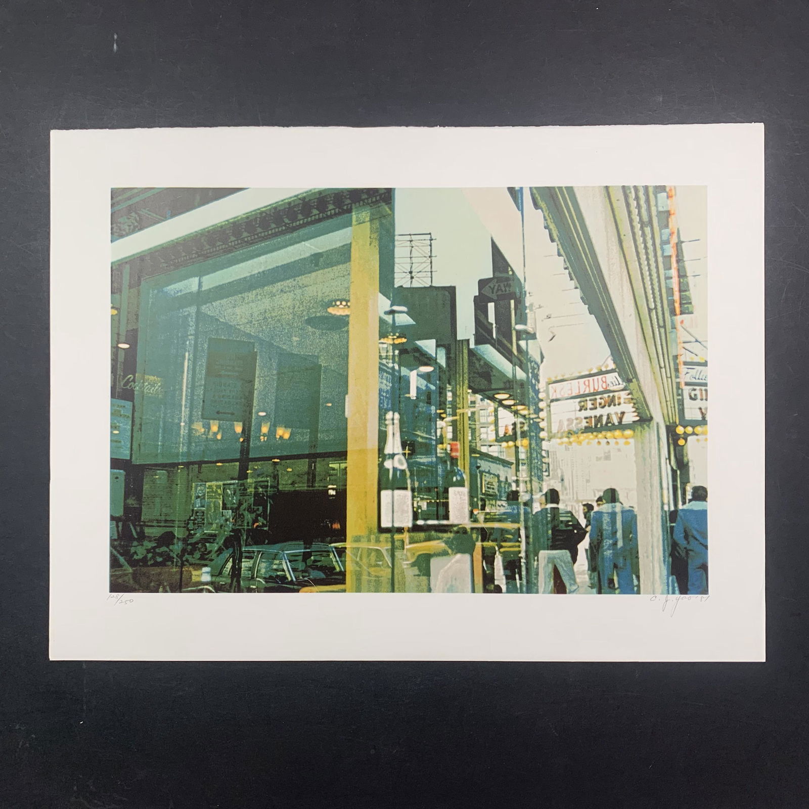 C.J. Yao's "Liquor Store Reflection" Limited Edition Print (1 of 1)