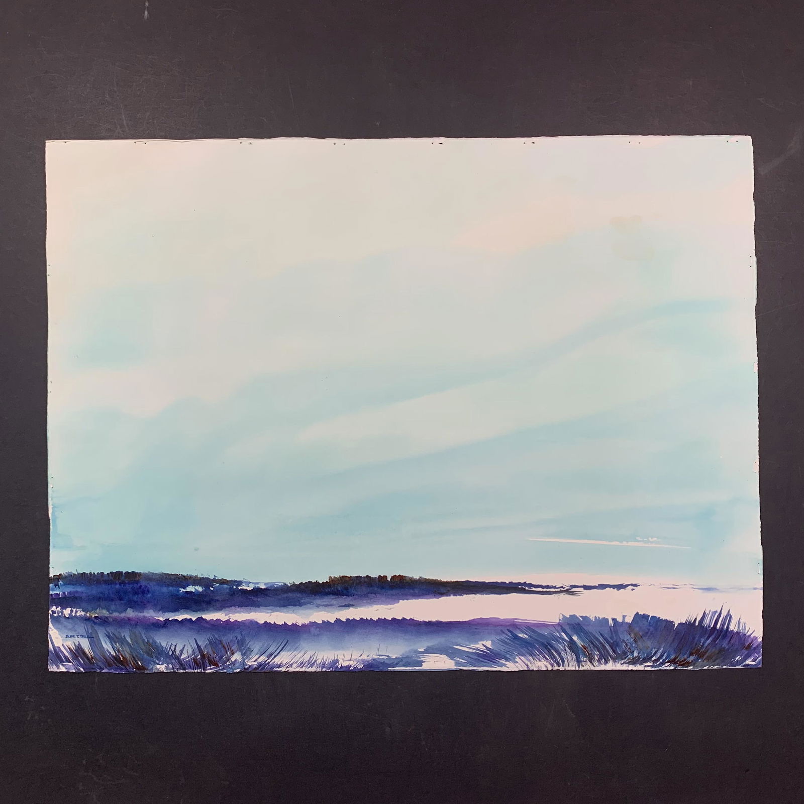 Blair T. Paul, Untitled, Original Watercolor (1 of 1)