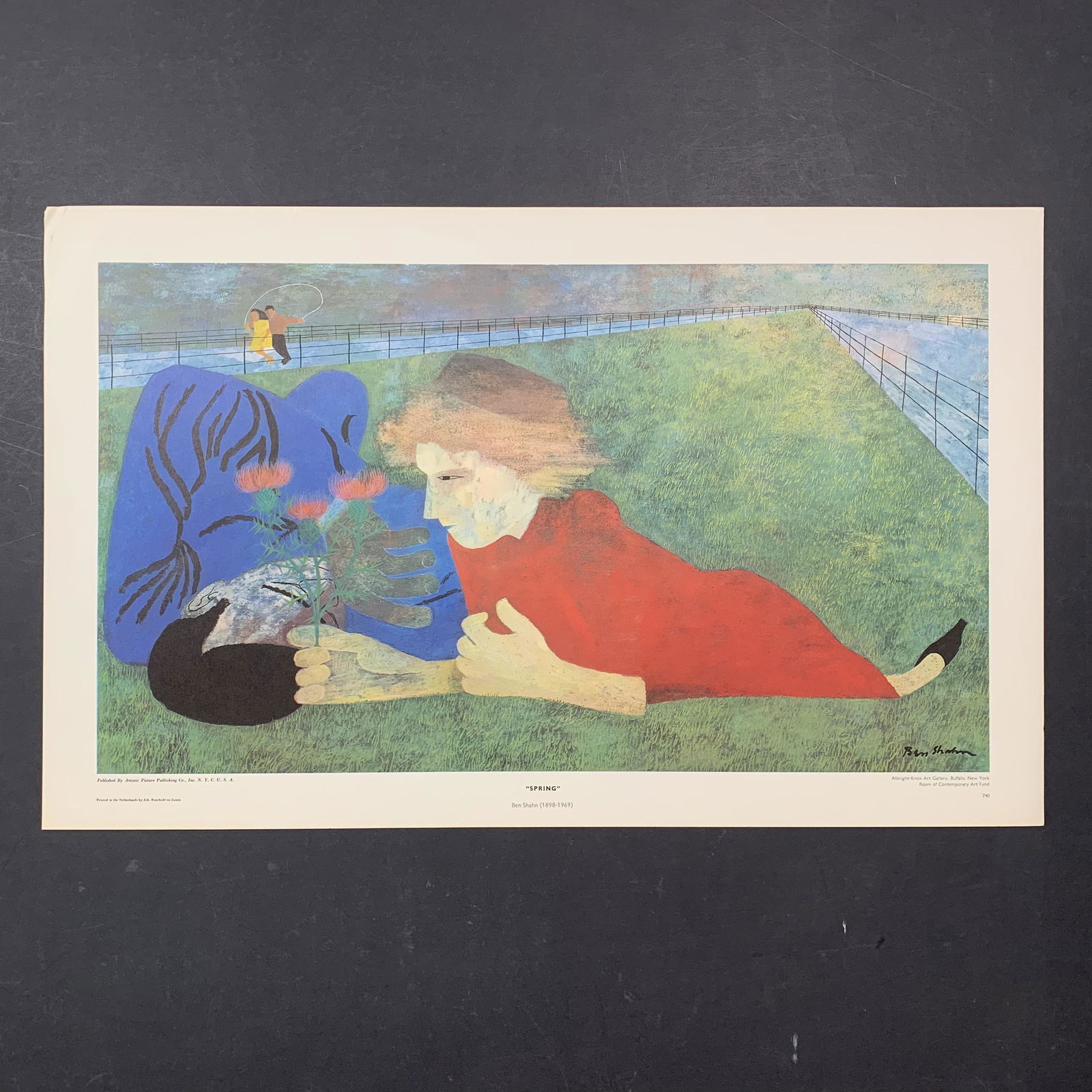 Ben Shahn's "Spring" Open Edition Print (1 of 1)