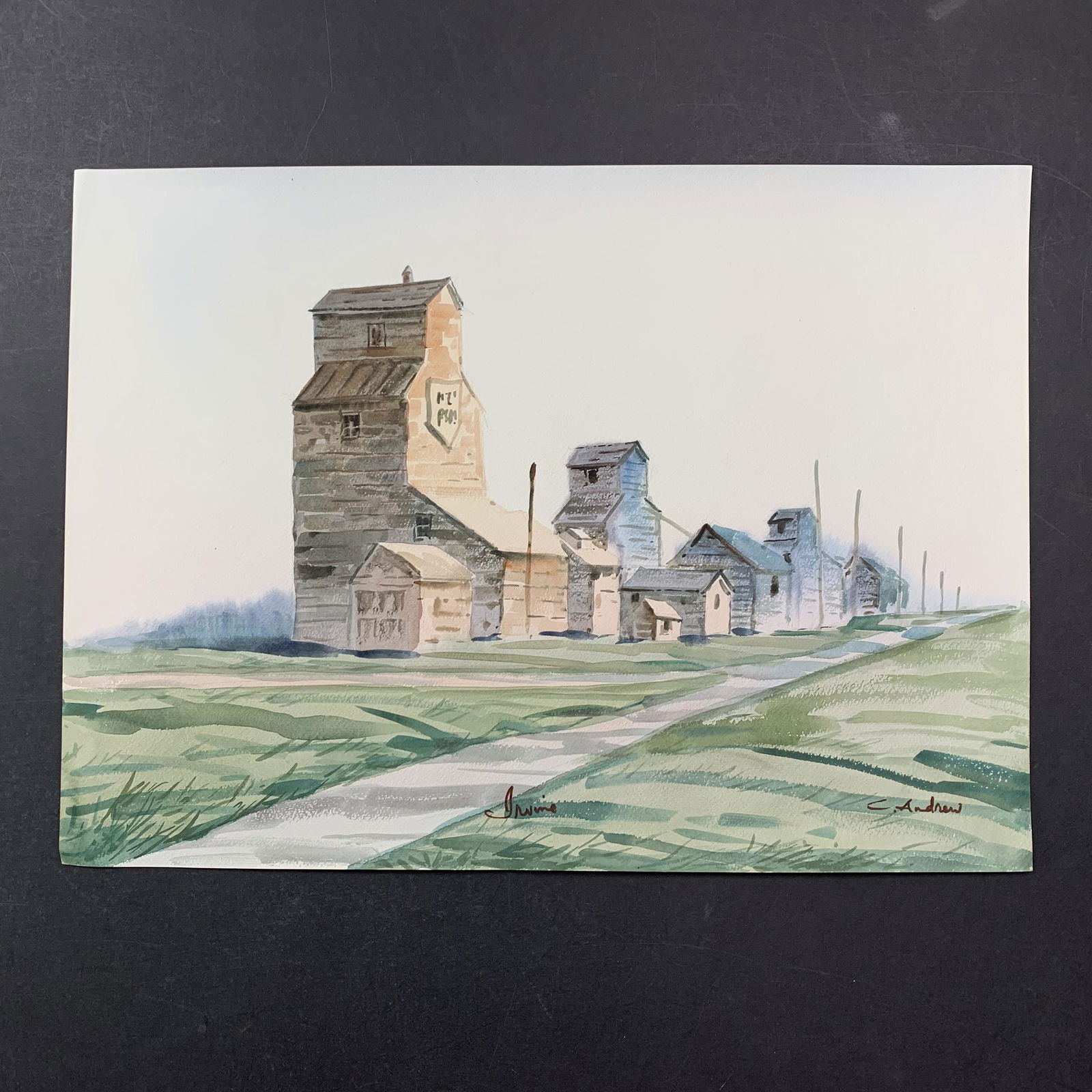 C. Andrew's "Irvine" Original Print (1 of 1)