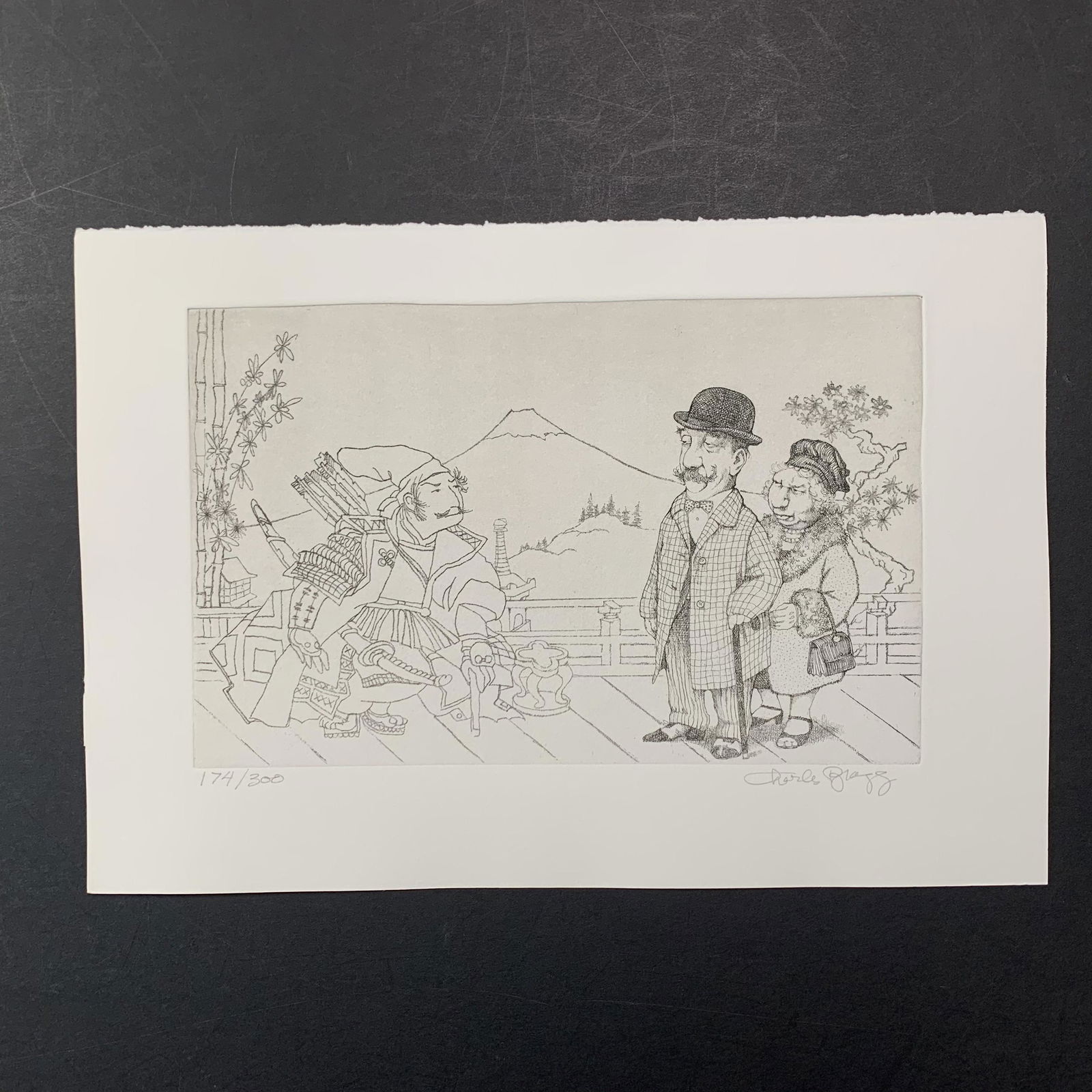 Charles Bragg's "The Tourists" Limited Edition Print (1 of 1)