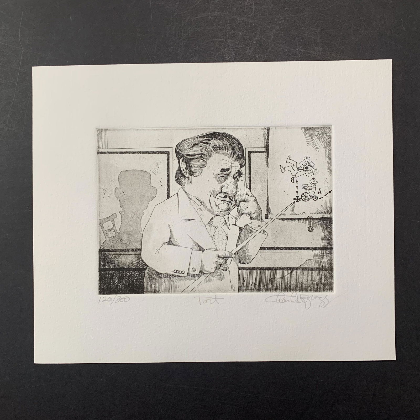 Charles Bragg's "Tort" Limited Edition Print (1 of 1)