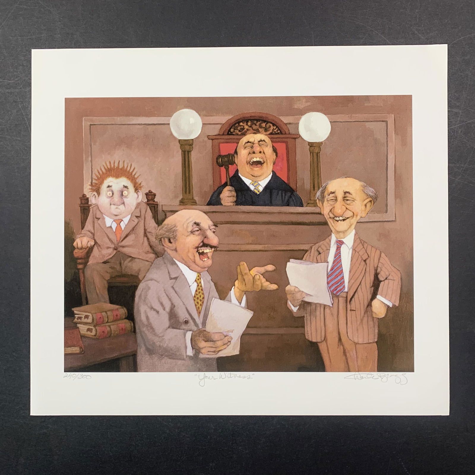 Charles Bragg's "Your Witness" Limited Edition Print (1 of 1)