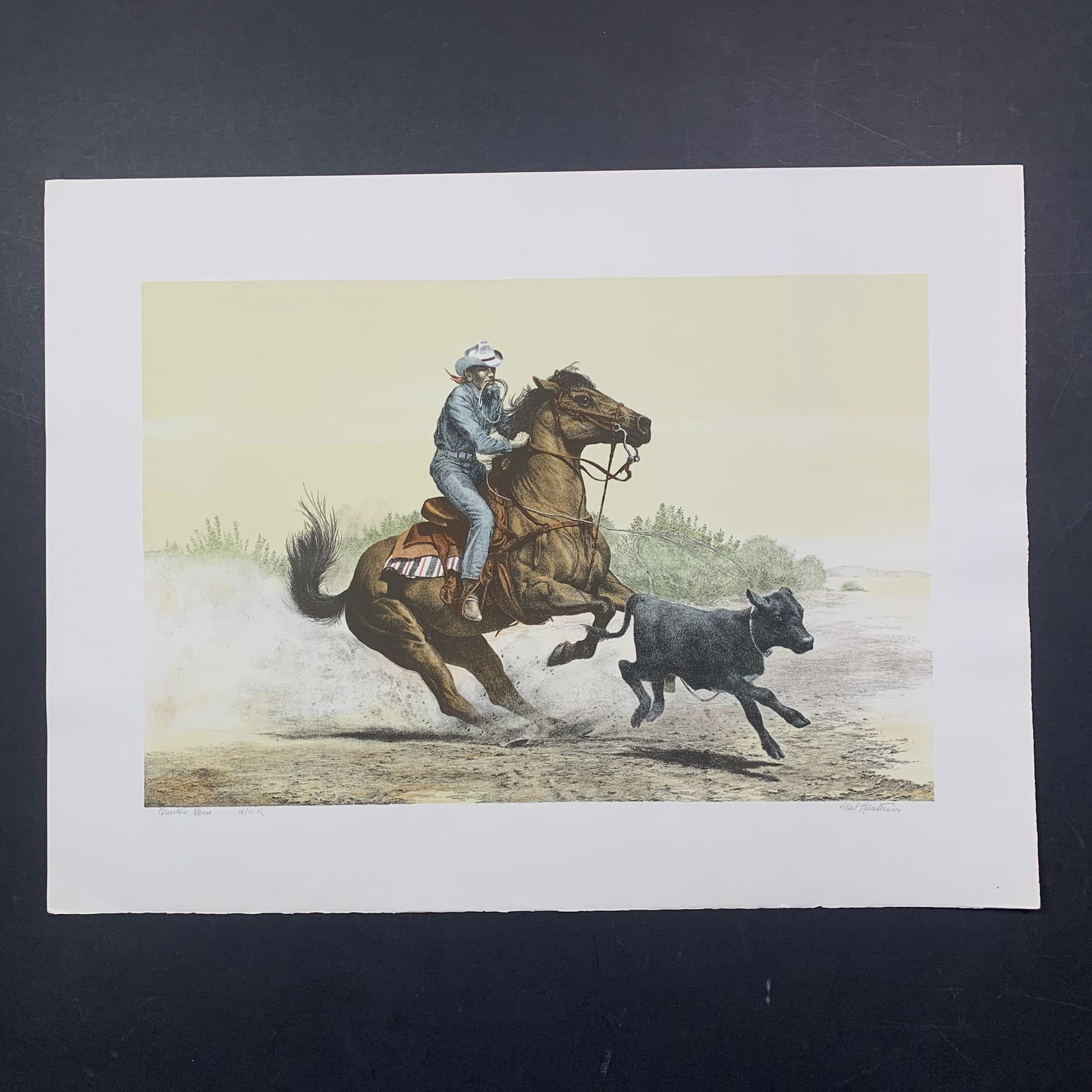 Mel Hunter's "Quarter Horse" Limited Edition Print (1 of 1)
