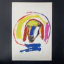 Menashe Kadishman's "Sheep Head" Limited Edition Print