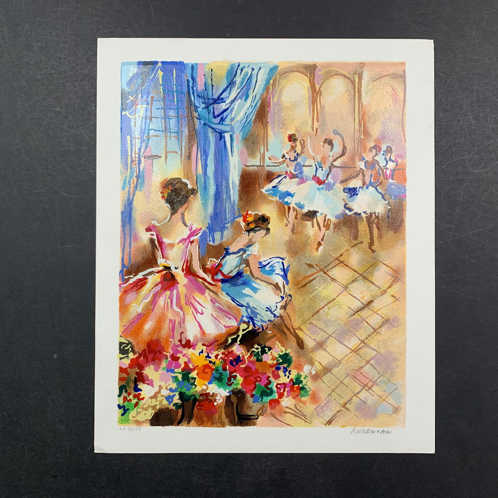 Michael Rozenvain's "Melodic Ballerina" Limited Edition Print (1 of 1)