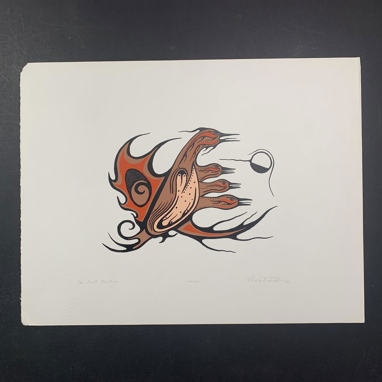 Morley Kakepetum's "The First Mating" Limited Edition Print (1 of 1)