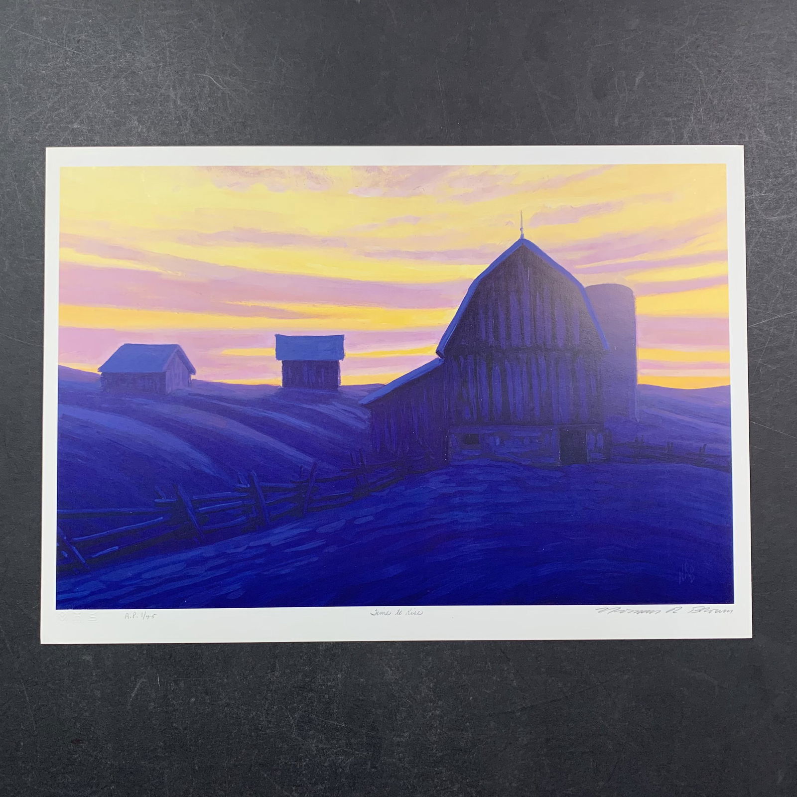 Norman Brown's "Time to Rise" Limited Edition Print (1 of 1)