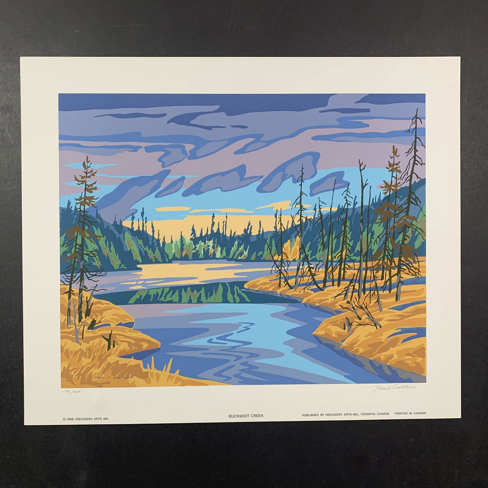 Paul Gauthier's "Buckshot Creek" Limited Edition Print (1 of 1)