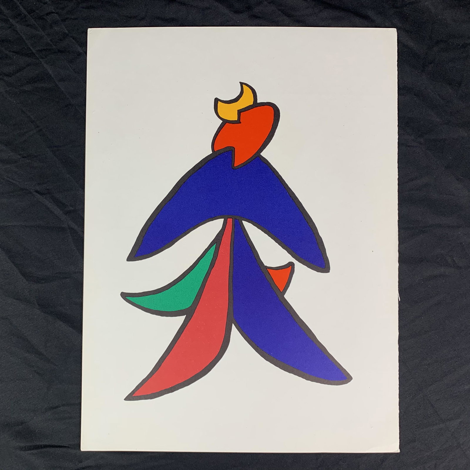 Alexander Calder's "Stabiles VII" Original Lithograph (1 of 1)
